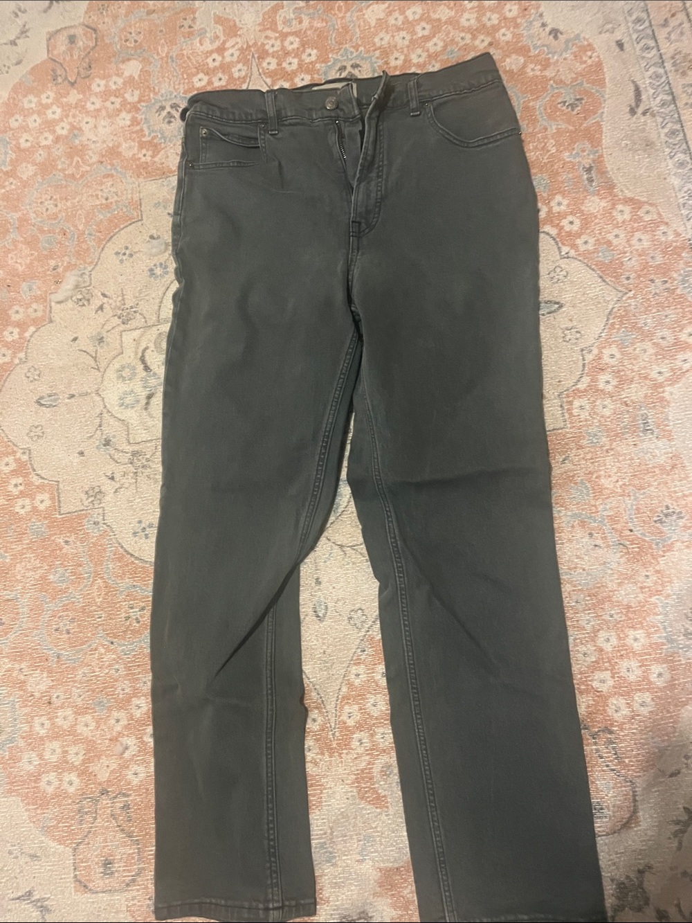 Everlane Women’s blue tone High-Rise Straight Jeans